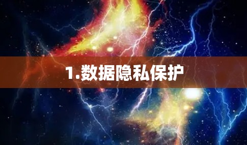 1.数据隐私保护 1.数据隐私保护