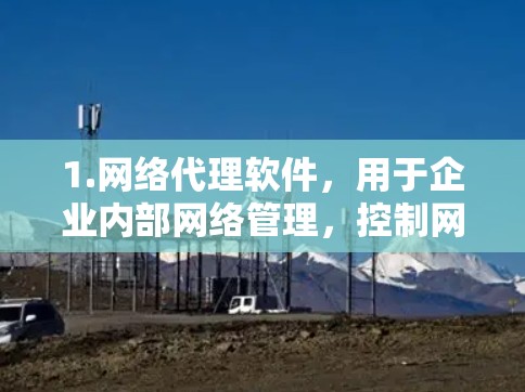 1.网络代理软件,用于企业内部网络管理,控制网络流量,常见的有
