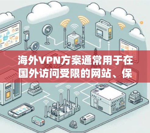 海外VPN方案通常用于在国外访问受限的网站、保护隐私或绕过地理限制。以下是一些常用的海外VPN方案和推荐